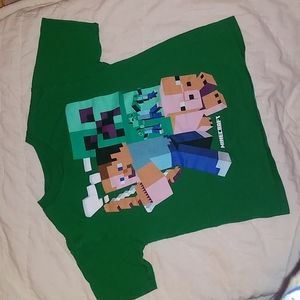 Minecraft boy tee size 6